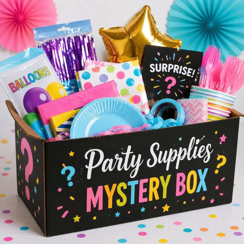 Party Supplies Mystery Box